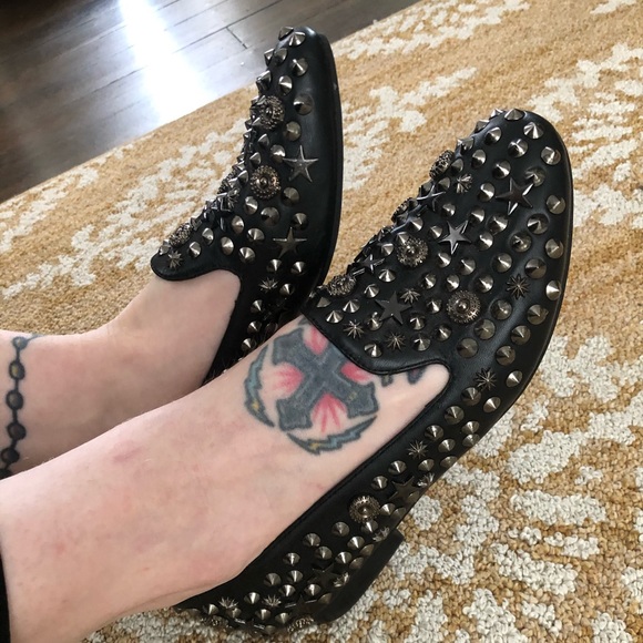 Jeffrey Campbell elegant st studded flats! - Picture 2 of 4